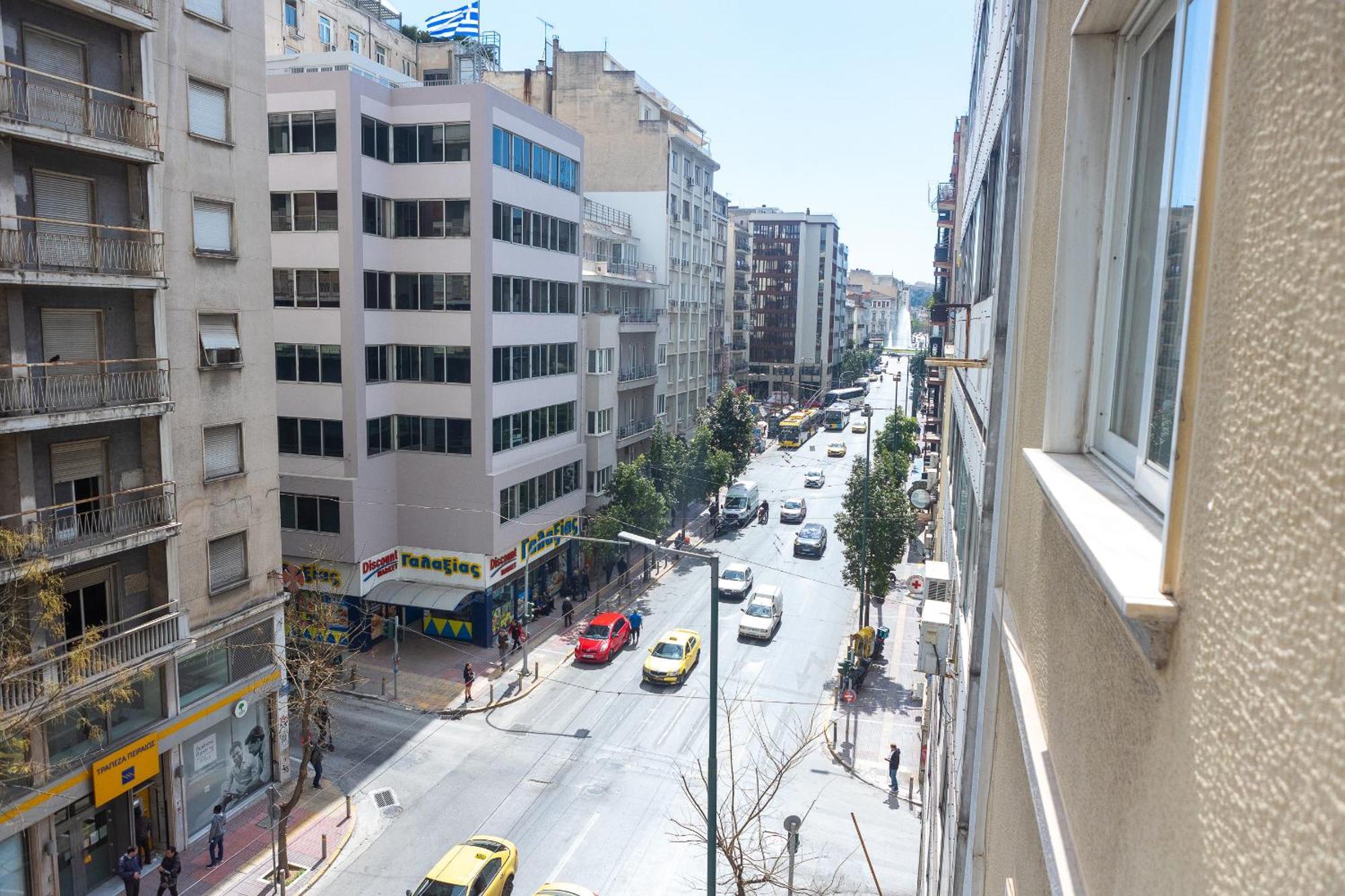 Acropolis View 4-Bd Central Apartment Atenas Exterior foto